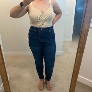 Twist Neckline Bodysuit